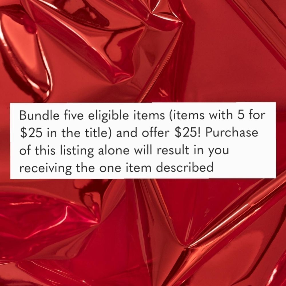 5/$25 Bundled   - Picture 2 of 3